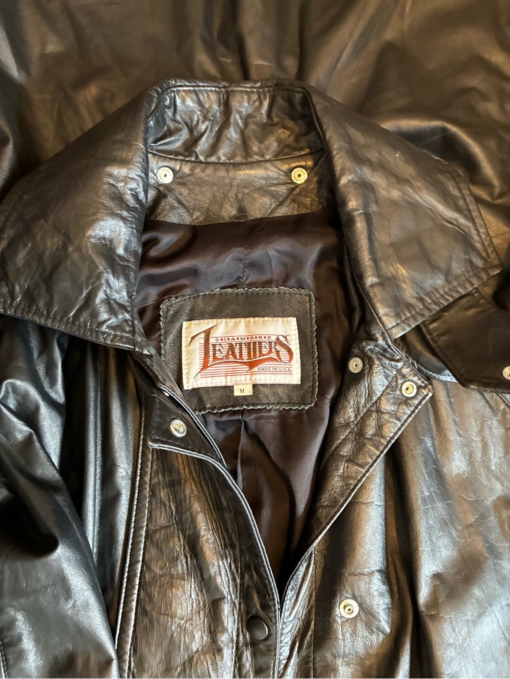 Men's Black Leather Jacket